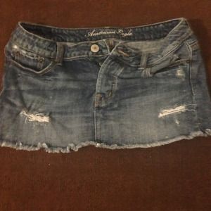 AE denim mini size 4