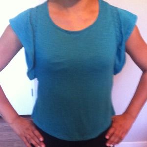 Turquoise shirt