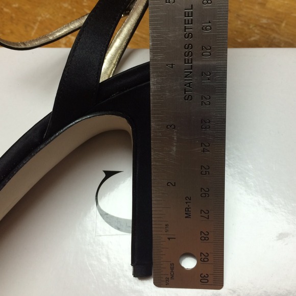 🚨💲REDUCED📢 BRAND NEW Black Evening High Heels. - Picture 4 of 4