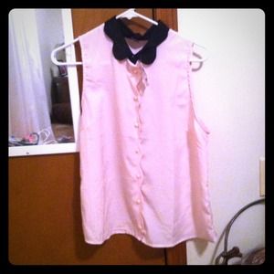 Pale pink brand new button up!