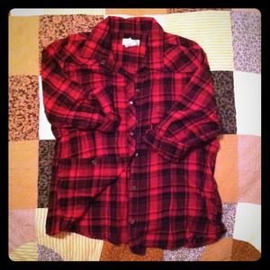 Pink and black flannel!