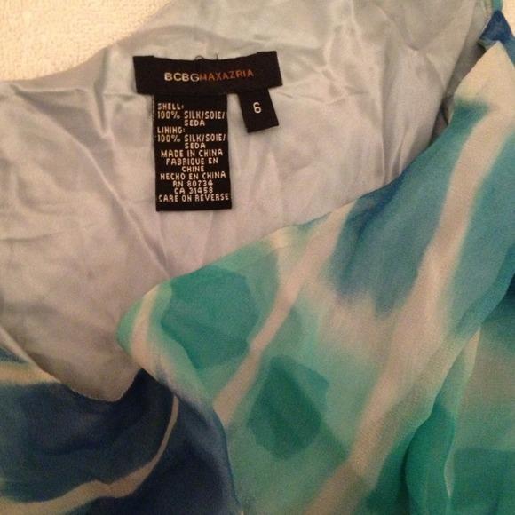 Bcbg maxazria silk dress size 6 - Picture 2 of 2