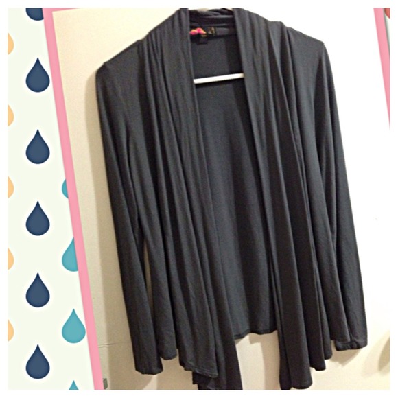 Charcoal Gray Cardigan