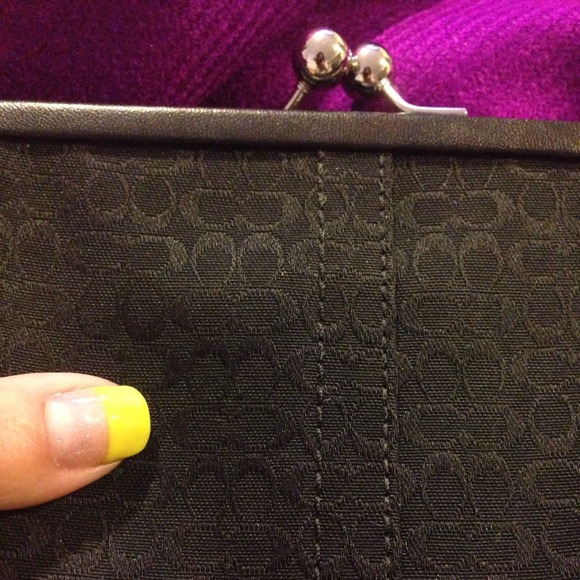 Coach black wristlet - Picture 2 of 3