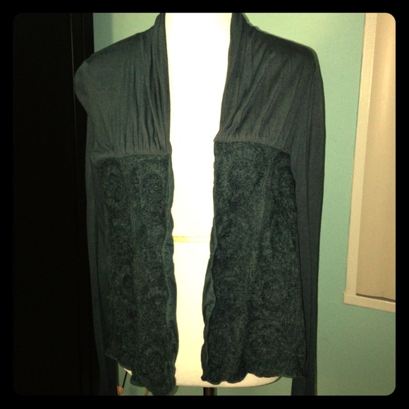Knitted Accented Cardigan