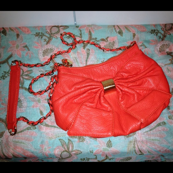 ❗REDUCED❗Deux Lux Orange cross body handbag