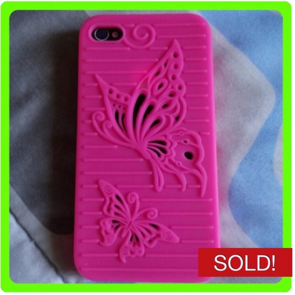 Accessories - iphone4 butterfly case