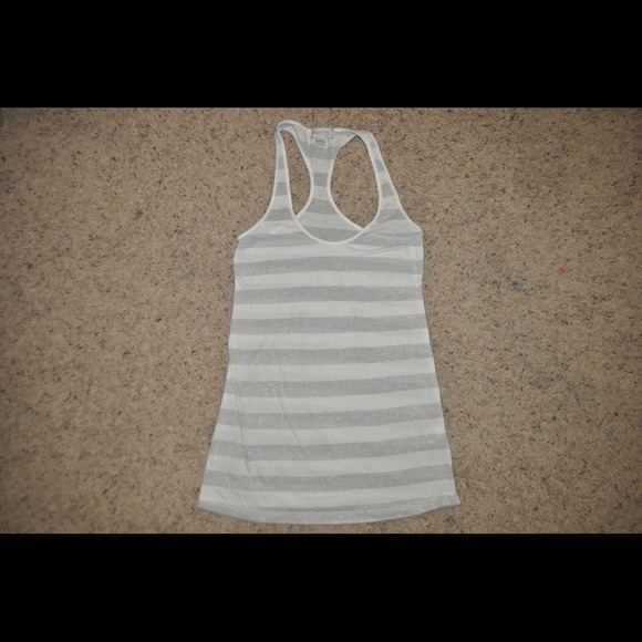 White Striped Raceback tank