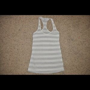 White Striped Raceback tank