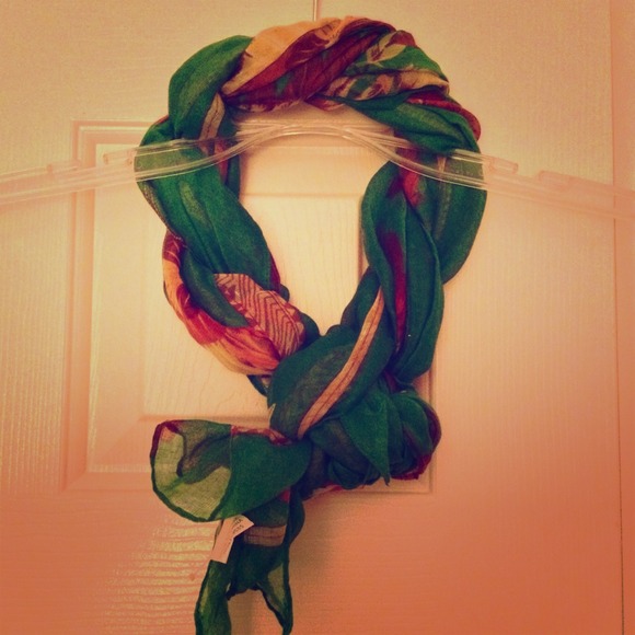Grass Green scarf