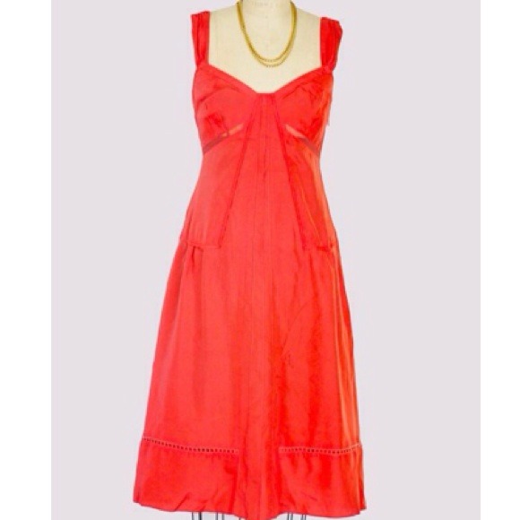 BCBGMAXAZRIA Coral Designer Dress