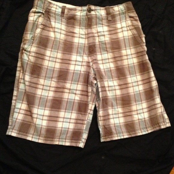 SOLD! Men's size 32 plaid shorts