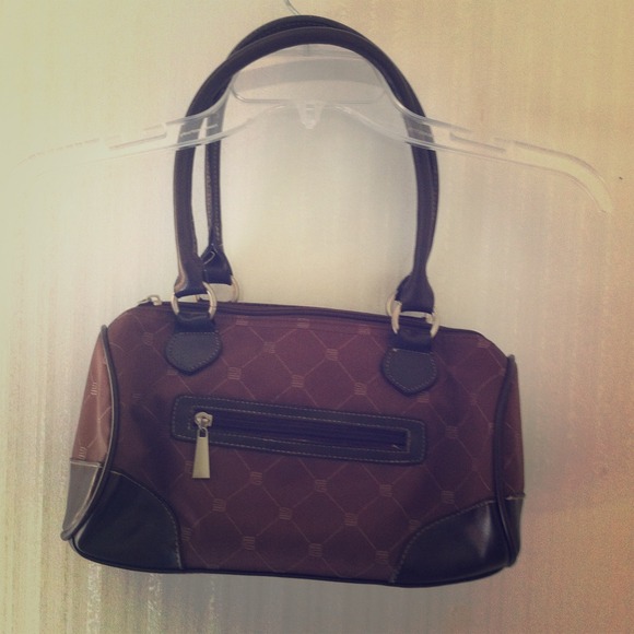 💕Cute brown purse! inside pockets! Sm Coin purse!