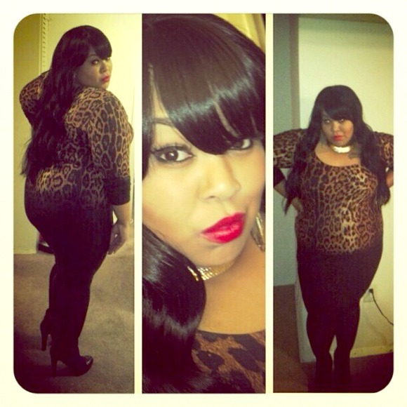 SOLD ❌❌❌❌Asos Curve Leopard Fade to Black SOLD ❌❌❌
