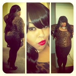 SOLD ❌❌❌❌Asos Curve Leopard Fade to Black SOLD ❌❌❌