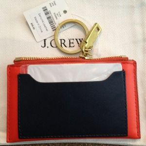J Crew Leather Coin Purse 💚