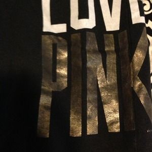 Victoria's Secret xs black sweat Capri with/pocket