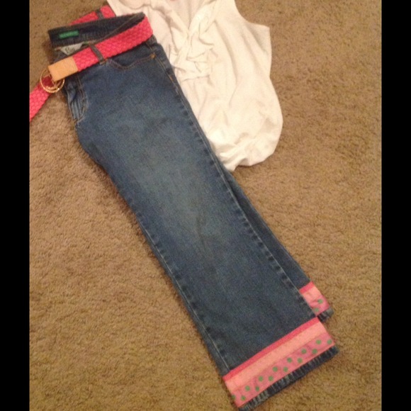 Lilly pulitzer capris and Jean Bundle
