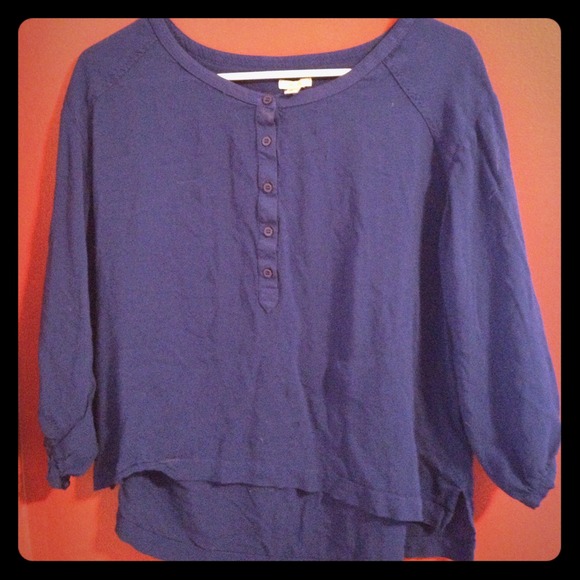 Royal blue high low top