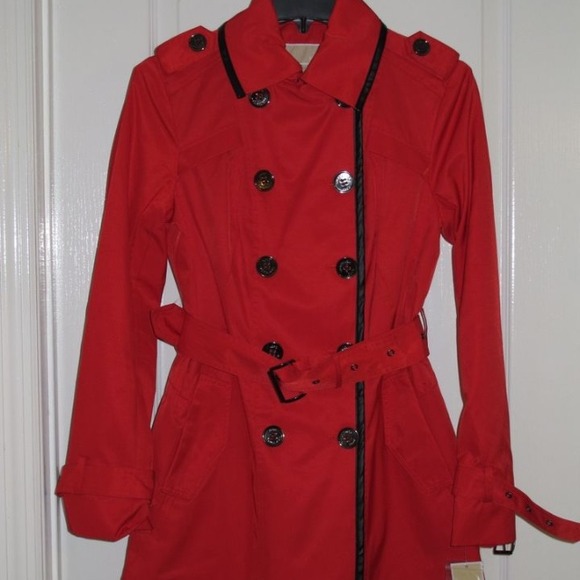 💢SOLD💢Michael Kors Red Trench Coat