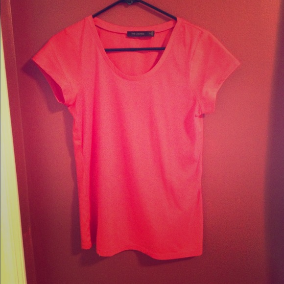 Coral silk top ❤❤