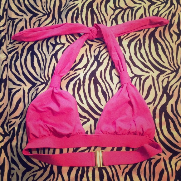 H&M HotPink Bathing Suit Top