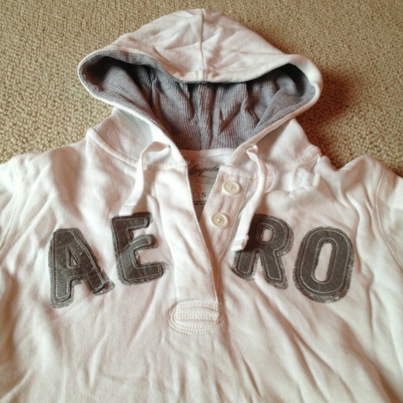 White Aero Sweatshirt