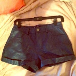 High waisted shorts
