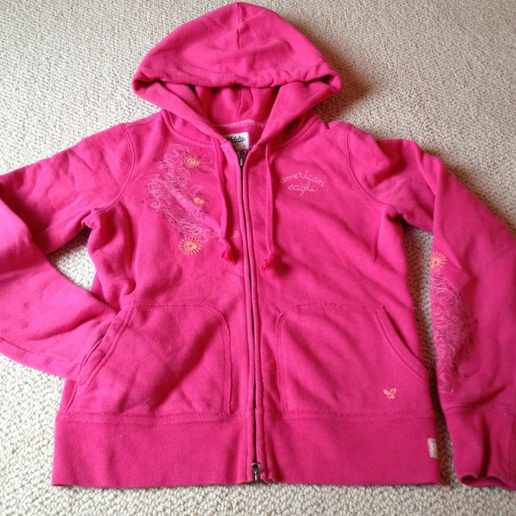 Magenta AE Zip-up Jacket