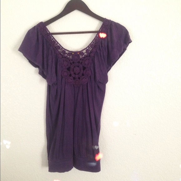 Purple paradise blouse - Picture 2 of 3