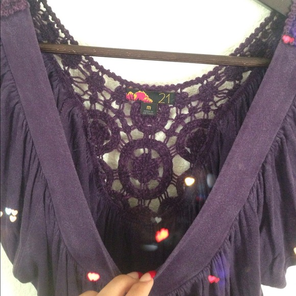 Purple paradise blouse - Picture 3 of 3