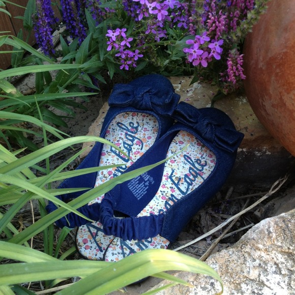 AE dark denim flats - Picture 2 of 2