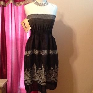 NWT blk Lapis dress one size fits all