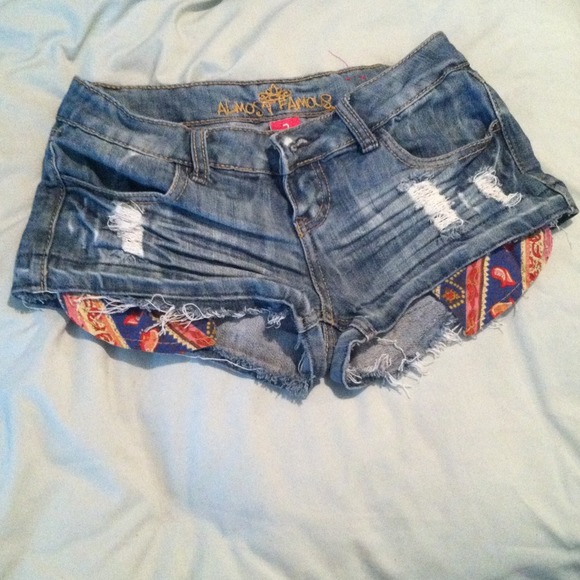 Almost Famous jean shorts