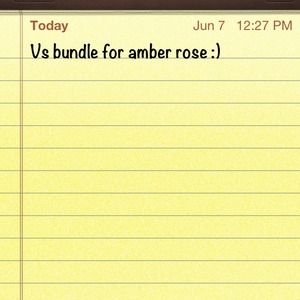 Victoria secrets bundle for amber