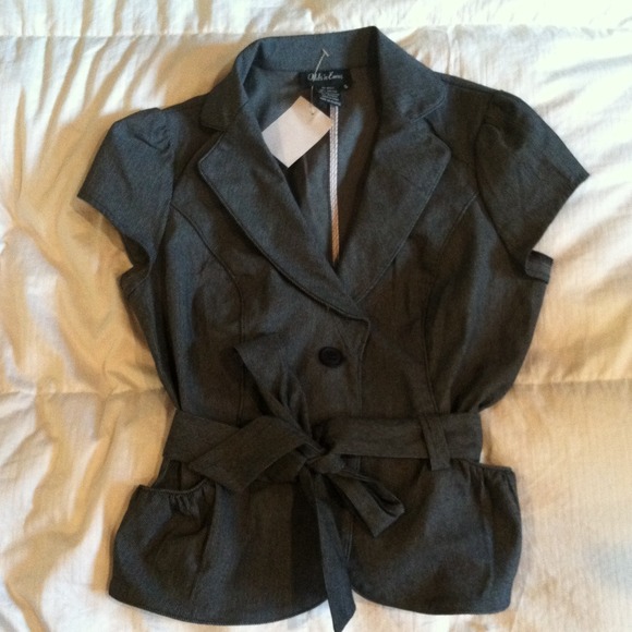 Navy Blue/Stripes Jacket/Top