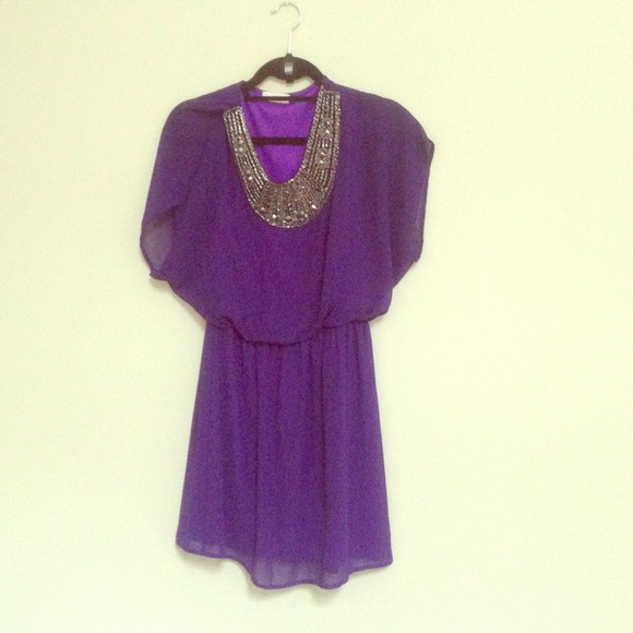 Purple dress