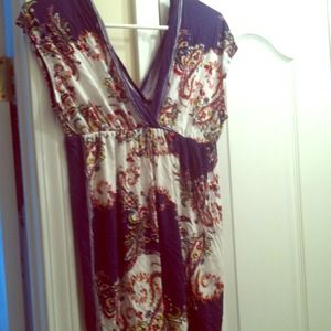 Beautiful bandana print dress.