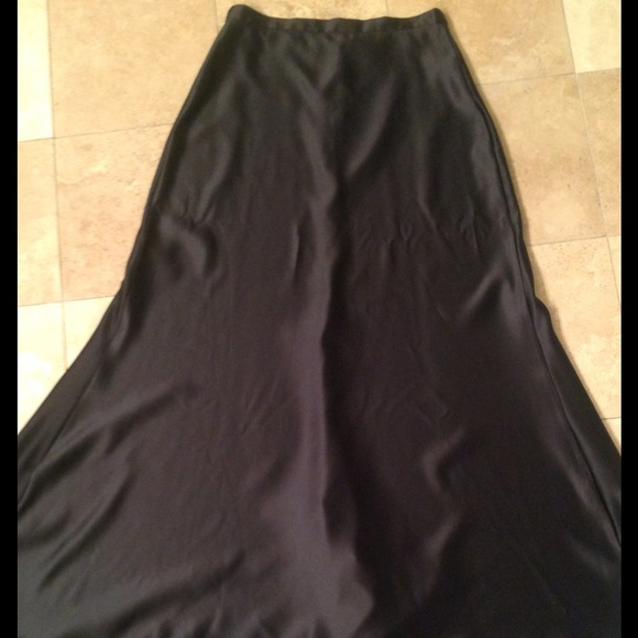 Tadashi Black Formal Floor Length Skirt