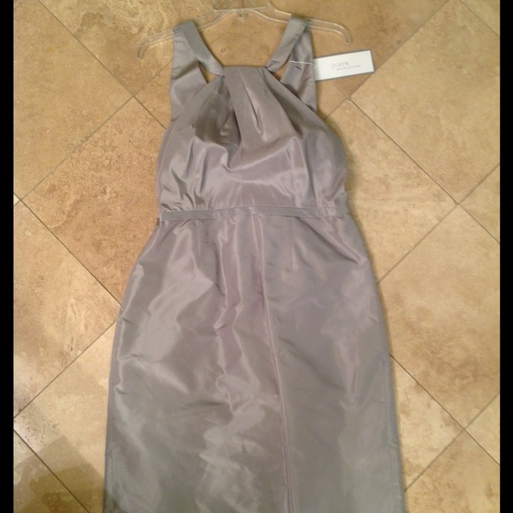 JCrew Pewter Holiday Dress with Tags.