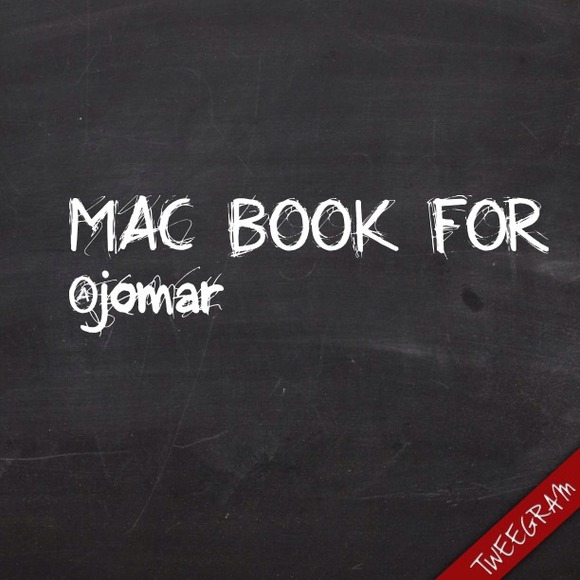 Mac book for @jomar