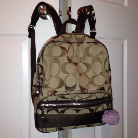 Coach Handbags - ❌❌SOLD❌❌100% Auth. Coach Signature Backpack