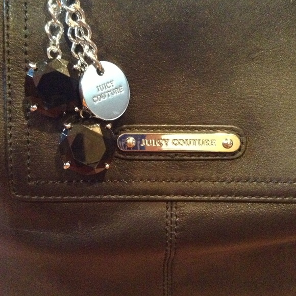 ☀Sold ☀Juicy Couture leather paisley tote - Picture 2 of 4