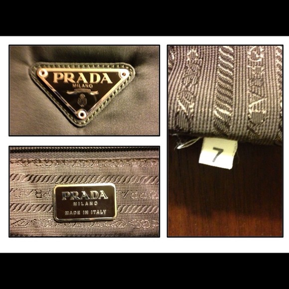 Large Prada Tessuto Tote in Tundra - Picture 3 of 4