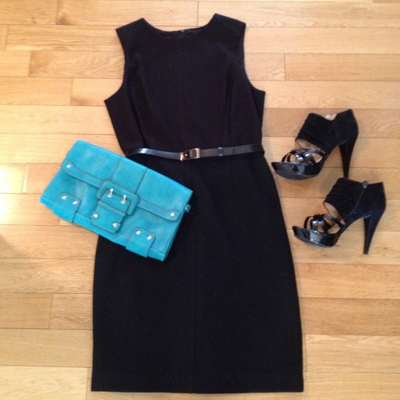 PRICE CUT! Jones New York black sleeveless dress - Picture 1 of 2