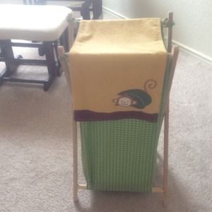 M is for monkey bedding crib whole set