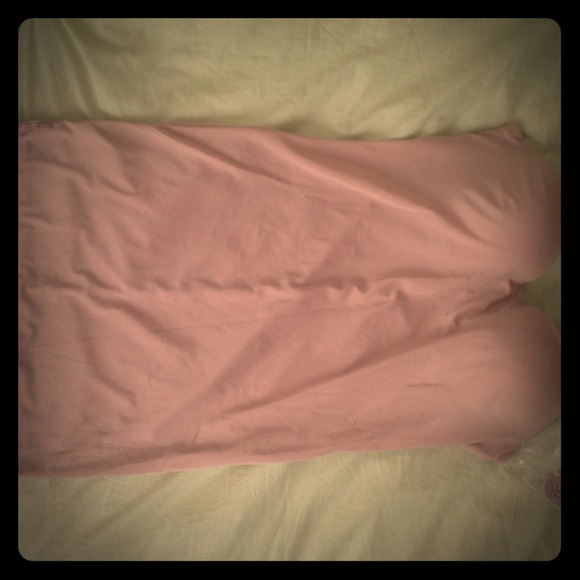 Strapless shapewear.