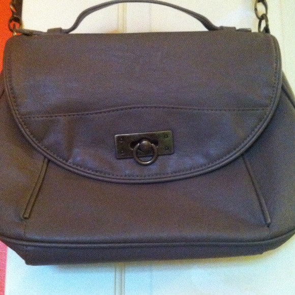🚫SOLD🚫Taupe cross-body purse - Picture 2 of 4