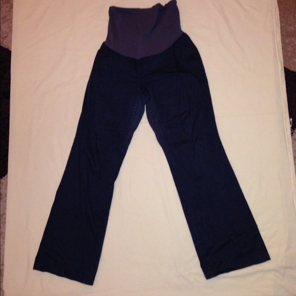 Motherhood gray maternity pants
