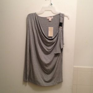 New Michael Kors One Sleeve Shirt